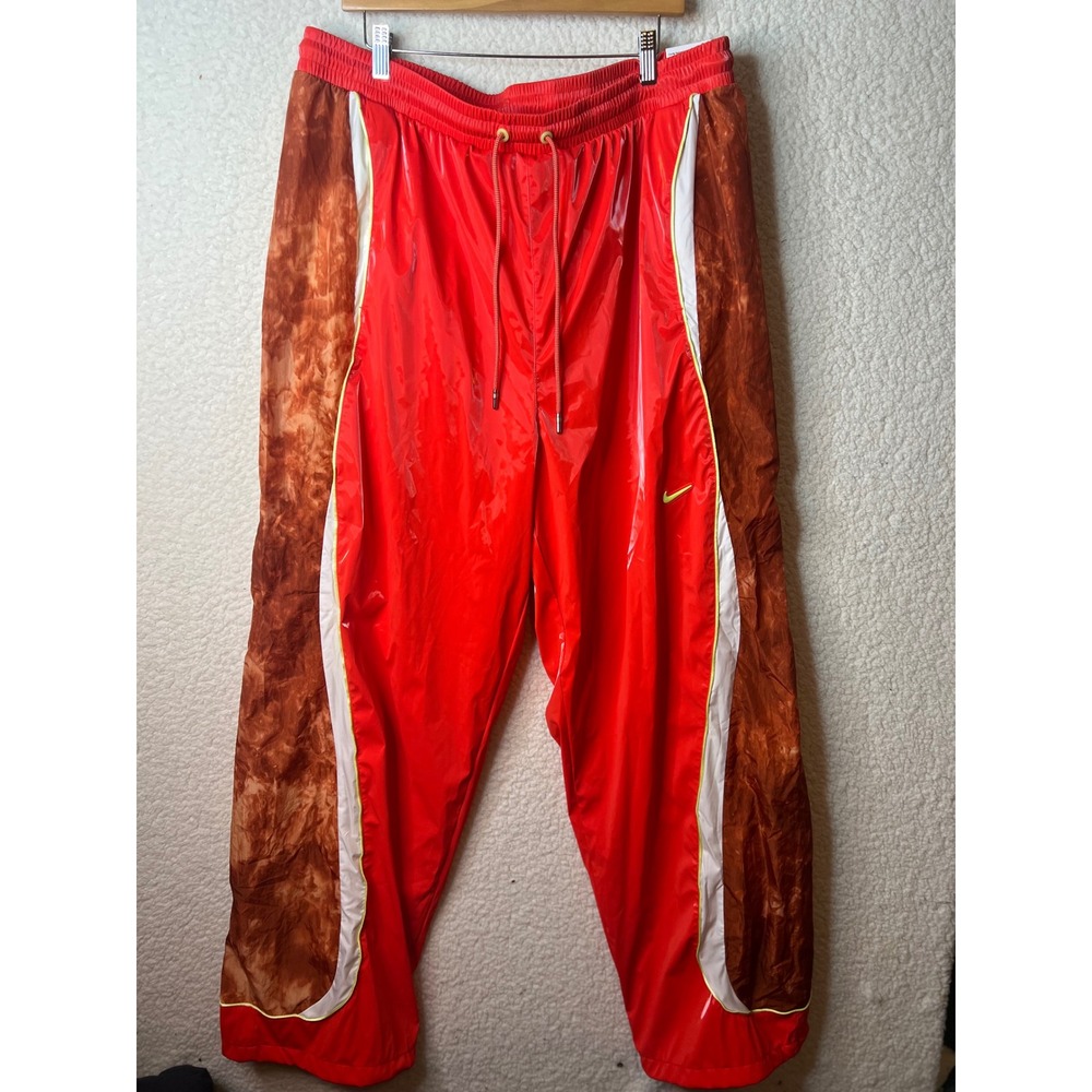 Nike Sportswear Loose Fit Straight Leg Track Pants Red Brown HJ3222-696 XXL Tall
